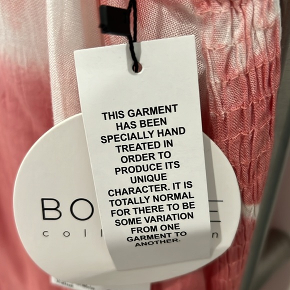 NWT Boho Me Collection Hi-Low Tie Dye Dress. Size S. Adjustable Straps. - Picture 7 of 8